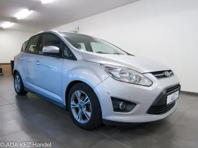 Gebraucht Ford C-MAX SYNC Edition 101 PS (74 kW) 2014 Silber Van / Kleinbus