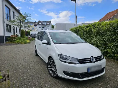 Gebraucht VW Sharan Cup 140 PS (102 kW) 2015 Weiß Van / Kleinbus