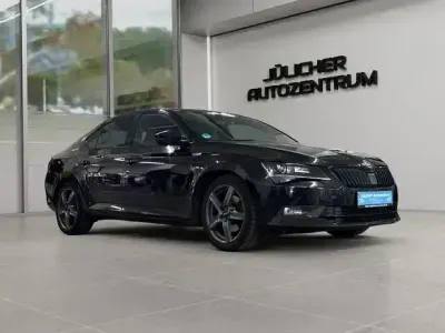 Gebraucht Skoda Superb SportLine 190 PS (139 kW) 2018 Schwarz Limousine
