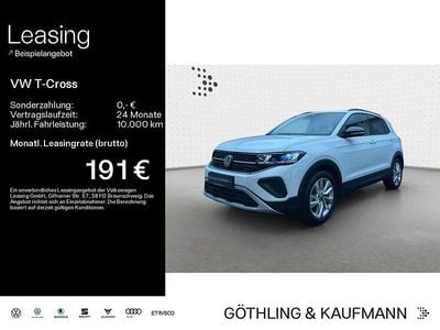 Gebraucht VW T-Cross Goal 95 PS (69 kW) 2025 Pure white SUV