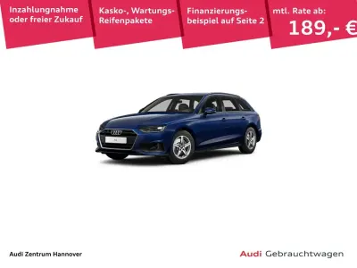 Gebraucht Audi A4 136 PS (100 kW) 2023 Navarrablau metallic Kombi