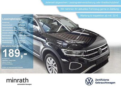 Schwarz Gebraucht 2024 VW T-Roc Style SUV | 23.170 € (Superpreis)