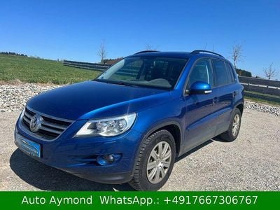 Second-hand VW Tiguan Track & Field 140 CP (102 kW) 2008 Albastru SUV