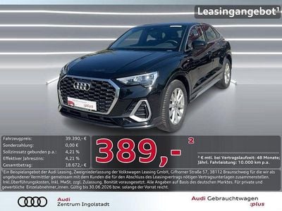 Usata Audi Q3 Sportback S-Line 150 CV (110 kW) 2025 Nero SUV