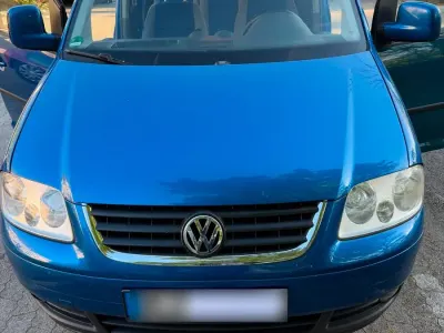 Gebraucht VW Caddy 102 PS (75 kW) 2008 Blau Van / Kleinbus