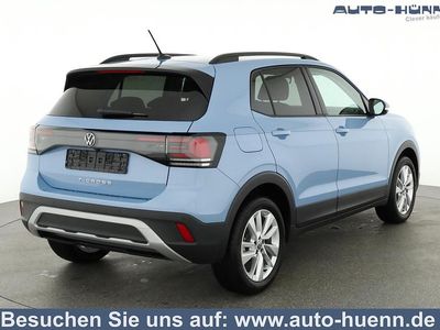Neu VW T-Cross Life 150 PS (110 kW) 2025 Clear blue metallic SUV