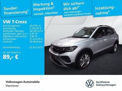 Silber Gebraucht 2025 VW T-Cross Goal SUV | 20.370 € (Guter Preis)