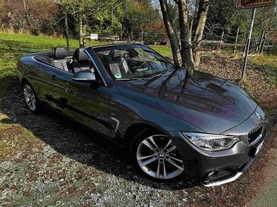 Gebraucht BMW 420 Sport Line 184 PS (135 kW) 2015 Grau Cabrio