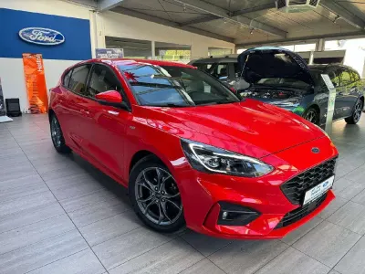 Brugt Ford Focus ST-Line 155 HK (114 kW) 2020 Rød Sedan