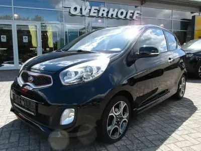 Gebraucht Kia Picanto Platinum Edition 86 PS (63 kW) 2014 Schwarz Kleinwagen
