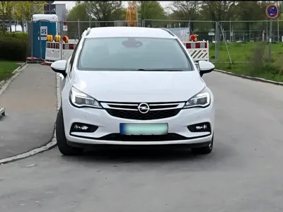 Gebraucht Opel Astra 110 PS (80 kW) 2019 Weiß Kombi