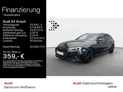 Gebraucht Audi S4 Ambiente 341 PS (250 kW) 2023 Mythosschwarz metallic Kombi