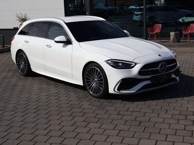 Gebraucht Mercedes C300 AMG line 258 PS (189 kW) 2022 Polarweiss Kombi
