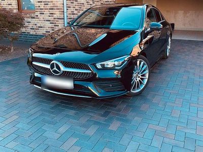 Gebraucht Mercedes CLA200 AMG line 150 PS (110 kW) 2022 Schwarz Coupé