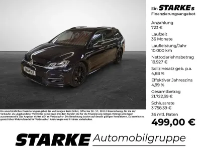 Gebraucht VW Golf VII R-line 150 PS (110 kW) 2019 Schwarz Kombi
