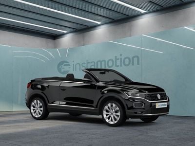 Gebraucht VW T-Roc Cabriolet Style 150 PS (110 kW) 2022 Schwarz Cabrio