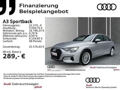 Silber Gebraucht 2022 Audi A3 Limousine | 22.379 € (Superpreis)