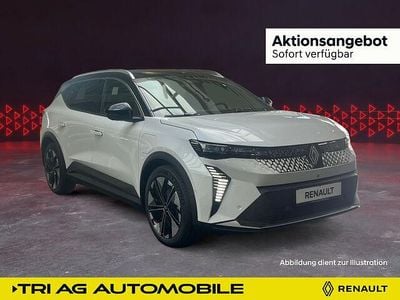 Gebraucht Renault Scenic E-Tech Techno 160 kW (218 PS) 2024 Perlmuttweiß, dach blackpear SUV