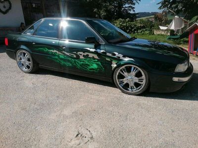 gebraucht Audi 80 V6 B4 Einzelstück Leder Chrom NOS Gold Airbrush