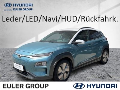gebraucht Hyundai Kona EV150 Premium 17'' Leder/LED/Navi/HUD/Rückfahrk.