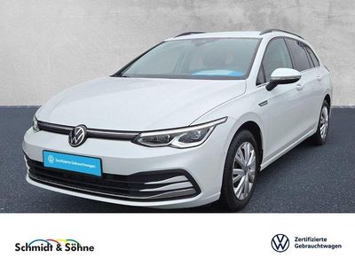 Gebraucht VW Golf VIII Style 131 PS (96 kW) 2021 Weiß metallic Kombi