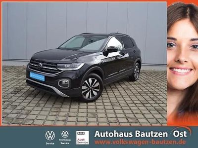 Gebraucht VW T-Cross Move 110 PS (80 kW) 2024 Keine angabe schwarz (deep black perleffekt) metallic SUV