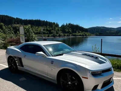 Gebraucht Chevrolet Camaro SS 452 PS (332 kW) 2014 Silber Coupé