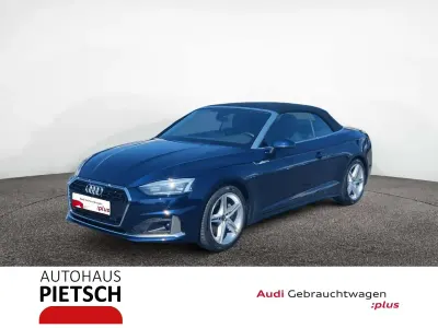 Gebraucht Audi A5 Cabriolet Ambiente 204 PS (150 kW) 2022 Navarrablau metallic Cabrio