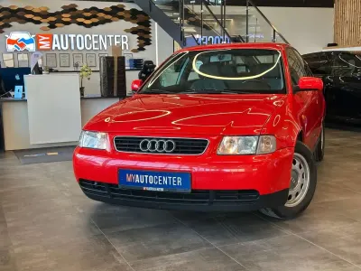 Brugt Audi A3 101 HK (74 kW) 1997 Rød Hatchback