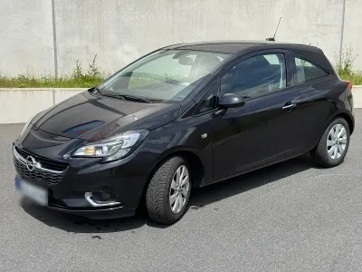 Gebraucht Opel Corsa 90 PS (66 kW) 2016 Schwarz Kleinwagen