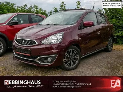 Gebraucht Mitsubishi Space Star Diamant Edition 80 PS (58 kW) 2017 Rot Kleinwagen