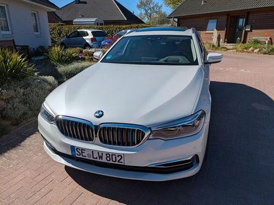 Usata BMW 530 Sport Line 265 CV (194 kW) 2019 Bianco Station wagon