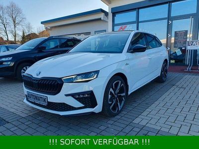 Neu Skoda Scala Monte Carlo 150 PS (110 kW) 2025 Weiß Kleinwagen