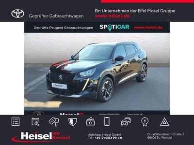 Onyx schwarz Gebraucht 2021 Peugeot e-2008 Allure SUV | 17.860 € (Fairer Preis)
