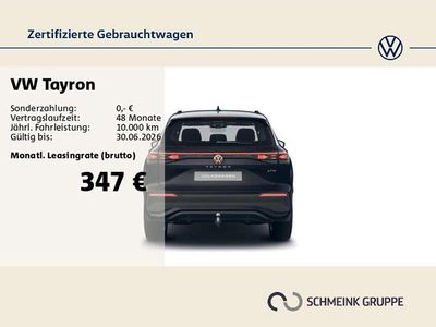 Usata VW Tayron Life 150 CV (110 kW) 2025 Nero SUV