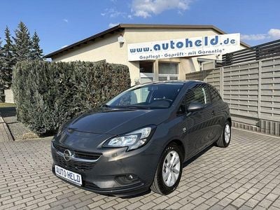 Gebraucht Opel Corsa drive 90 PS (66 kW) 2016 Grau (metallic) Kleinwagen