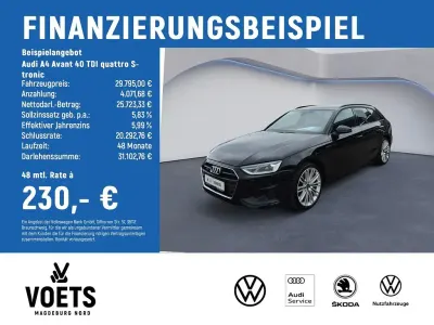 Gebraucht Audi A4 Sport 204 PS (150 kW) 2024 Schwarz Kombi