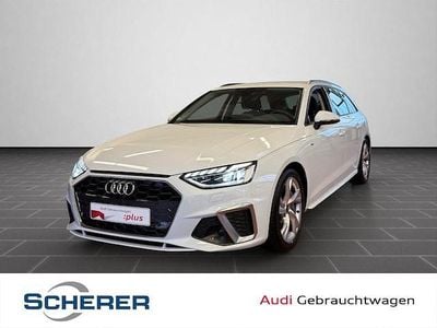 Gletscherweiß metallic Gebraucht 2022 Audi A4 Design Kombi | 31.480 € (Guter Preis)