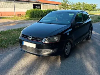 Gebraucht VW Polo Style 69 PS (50 kW) 2011 Schwarz Kleinwagen