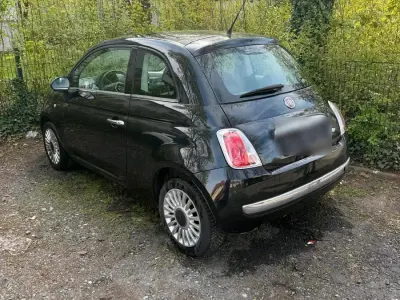 Gebraucht Fiat 500 Pop 69 PS (50 kW) 2008 Schwarz Kleinwagen