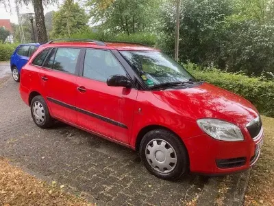 Gebraucht Skoda Fabia Cool Edition 86 PS (63 kW) 2010 Rot Kombi