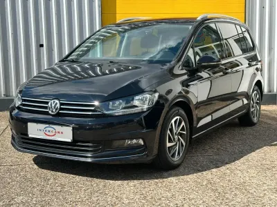 Gebraucht VW Touran Sound 150 PS (110 kW) 2018 Schwarz Van / Kleinbus