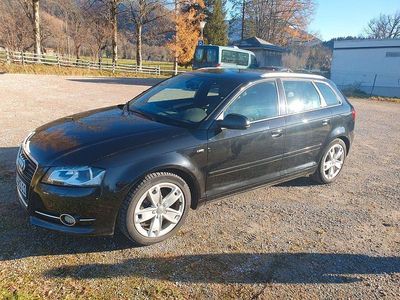 Gebraucht Audi A3 S-Line 140 PS (102 kW) 2012 Schwarz Kleinwagen