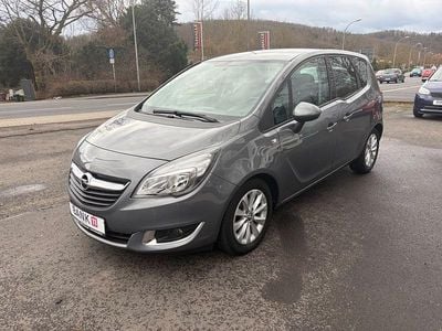 Gebraucht Opel Meriva Style 120 PS (88 kW) 2015 Karbon silber/shiny grey (m2) Van / Kleinbus