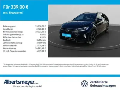 Usata VW Taigo R-line 110 CV (80 kW) 2025 Nero SUV