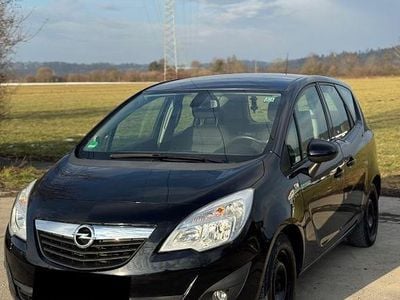 Gebraucht Opel Meriva 120 PS (88 kW) 2010 Schwarz Van / Kleinbus