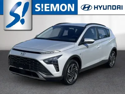 Gebraucht Hyundai Bayon Trend 101 PS (74 kW) 2022 Met (silber SUV