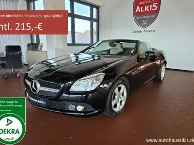 Gebraucht Mercedes SLK200 184 PS (135 kW) 2013 Schwarz Cabrio