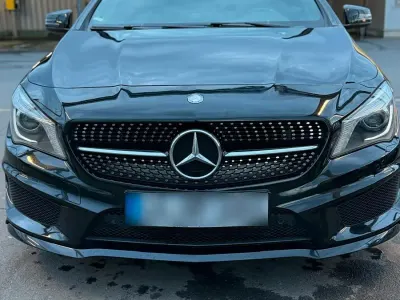 Brugt Mercedes CLA220 AMG line 179 HK (131 kW) 2016 Sort Sedan