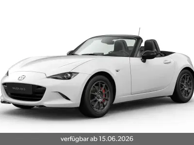 Neu Mazda MX5 Homura-Line 132 PS (97 kW) 2026 Weiß Cabrio